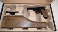 Browning Hi Power With Shoulder Stock 6mm Airsoft Pistol