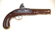 Ketland Flintlock Reproduction Inert Pistol. Secondhand.