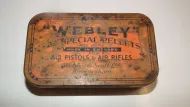 Webley .22 Pellet Tin. Vintage. 500 Size.