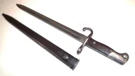 Argentine M1909 Bayonet With Matching Numbers.
